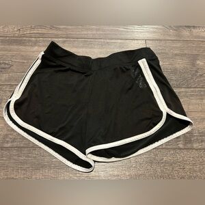 Black shorts from justice, size 12 in girls